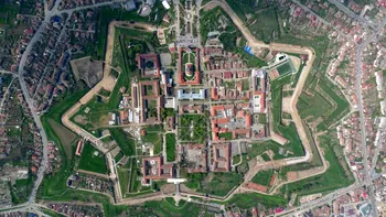 Locul din România în formă de stea. Ce istorie ascunde