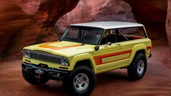 Jeep a prezentat un „monstru”: conceptul care combină două modele cunoscute