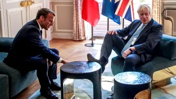 Dezvăluiri fără precedent. Fostul premier Boris Johnson ar fi spus despre Macron că este „lingăul lui Putin”