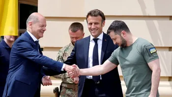 Zelenski merge în Berlin, la invitația lui Olaf Scholz