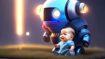Primii bebeluși concepuți de roboți: cum s-au născut, cu ajutorul tehnologiei