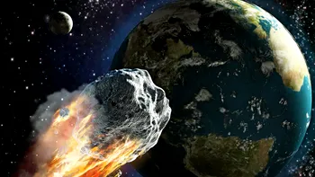 Asteroid potențial periculos, descoperit acum două zile, va trece astăzi printre Pământ și Lună