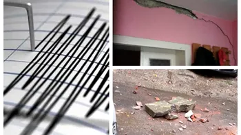 Cutremur puternic în România. Magnitudinea, estimată la peste 5 grade. Primele imagini din timpul seismului și cu distrugerile provocate. Video - Update