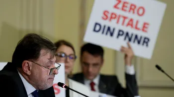 Protest USR la audierea lui Alexandru Rafila în Parlament. Răspunsul lui Rafila, după ce a fost acuzat că a distrus planul anti-cancer VIDEO