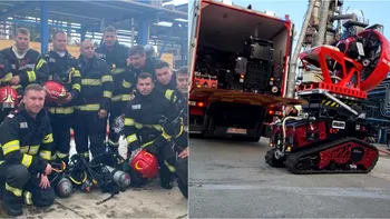 Incendiul la rafinăria Petromidia a fost lichidat. Prima misiune la care au participat roboții pentru stingerea focului. Reacția companiei