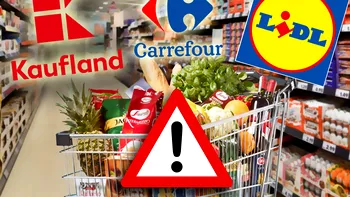 Lovitura momentului pentru Kaufland, Lidl, Mega Image, Auchan și alții: motivul sancțiunilor de milioane de lei pentru giganți