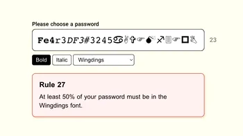 The Password Game sau jocul care te scoate din minți: crezi că ești în stare să-l rezolvi?