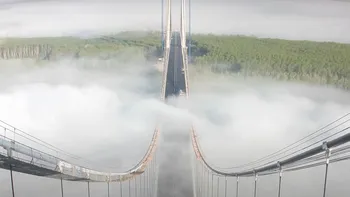 Construcția Podului de la Brăila, al treilea cel mai mare pod din Europa. Doi ani de lucrări, comprimați într-un clip de 4 minute. Video