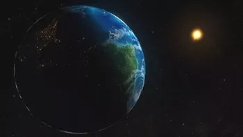 Cum se vede Pământul de la 300 de milioane de kilometri distanță: imaginea incredibilă trimisă de sonda Mars Express