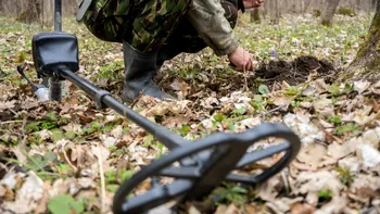 Descoperire uimitoare într-o pădure din Gorj. Ce se ascundea sub pământ. Foto
