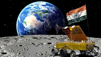 Prima aterizare pe Polul Sud al Lunii: un VIDEO incredibil dezvăluie momentul în care roverul Chandrayaan-3 din India a ieșit pe suprafața Lunii