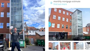 O scară care duce „spre nicăieri” s-a vândut cu 32.000 de dolari în Londra. Ce planuri are proprietarul