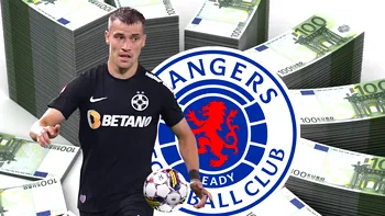 Au renunțat la Ianis Hagi, dar suspină după Darius Olaru. „Arată genul de formă care face de ruşine tot mijlocul lui Rangers”