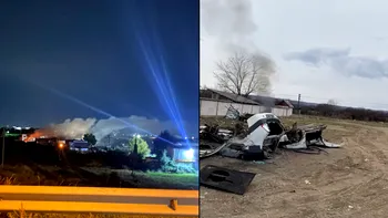Tragedia de la Crevedia îi paște zilnic pe locuitorii din Drăgășani, Vâlcea. Arderi ilegale de deșeuri, la 50 de metri de o stație de gaz, foarte aproape de spital VIDEO EXCLUSIV