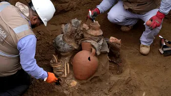 Descoperire arheologică uimitoare: opt mumii, găsite îngropate pe un drum care duce la singura centrală nucleară din această țară
