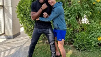 Cristiano Ronaldo, cadou de 125.000 de euro pentru campionul UFC Francis Ngannou, înaintea luptei cu Tyson Fury. „Îi mulțumesc fratelui meu”