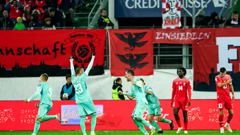 Preliminarii Euro 2024. Meci nebun în Elveția, s-au marcat șase goluri. România poate urca pe primul loc în grupă