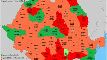 Harta sărăciei din România: să te ferească Dumnezeu să locuiești în aceste județe, se face foamea