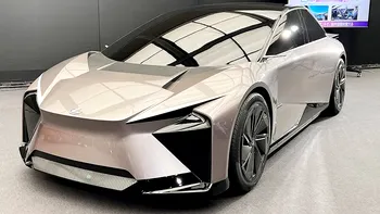 Lexus se inspiră din filmele SF: Mașinile electrice rupte din Blade Runner