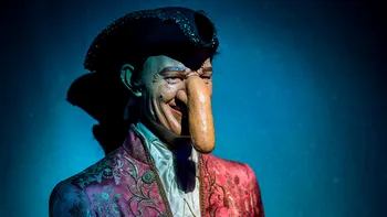 Povestea ciudată a adevăratului Pinocchio. Cine a fost Thomas Wedders, bărbatul cu cel mai mare nas din lume [VIDEO]