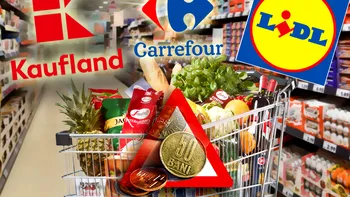 Se întâmplă de azi pe rafturile Lidl, Carrefour, Mega, Kaufland și alții. 50 de bani în plus la sticlele de plastic, sistemul Garanție - Returnare