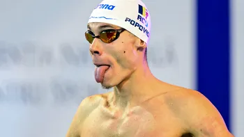 David Popovici, prima reacţie după ce a câştigat medalia de bronz la 100 de metri liber. Ce a spus înotătorul