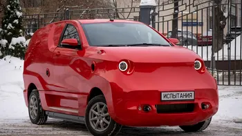 Ar putea fi cea mai urâtă mașină electrică și vine din Rusia. Prototipul ca o cutie pe care nu l-ai vrea pe străzi
