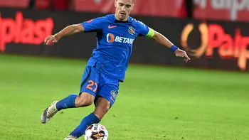 Darius Olaru de la FCSB, dorit de două echipe din Belgia. Cine are cele mai mari șanse să-l transfere
