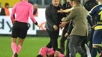 Măsură drastică împotriva președintelui care a bătut un arbitru în Turcia. Câți ani de închisoare riscă