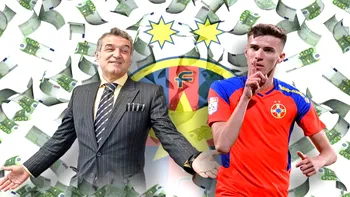 Gigi Becali iese din nou la rampă. Indicații ”marcă înregistrată” pentru Octavian Popescu și iubita lui: ”Sari ca lupul pe oaie”