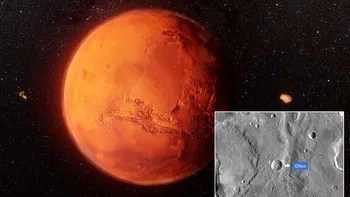 Oituz, un crater marțian: România își lasă amprenta pe Planeta Roșie