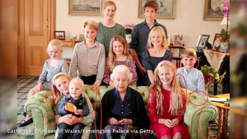 Încă o fotografie „photoshopată” a Familiei Regale Britanice. Regina Elisabeta și nepoții, motiv de dispută pe internet