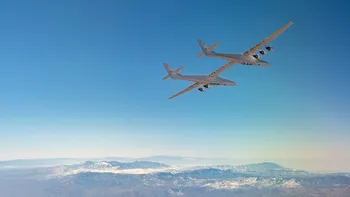 Cel mai mare avion din lume, cascadorie impresionantă VIDEO