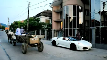 Cel mai bogat sat din România, unde dacă ai un Ferrari, esti 