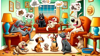 De ce câinii urăsc pisicile, aproape tot timpul. Posibile explicații pentru relația complexă dintre animalele de companie