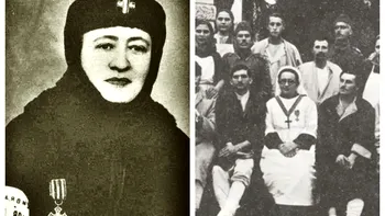Maica Mina, eroina Marina Hociotă. A supraviețuit celor două Războaie Mondiale, a salvat mii de vieți și a fost decorată de Regele Ferdinand I și de comuniști