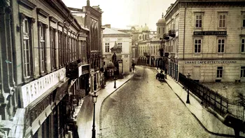 Podul Mogoșoaiei, locul de promenadă al elitei bucureștene. Constantin Brâncoveanu a pavat drumul către moșia sa cu triunchiuri de copac