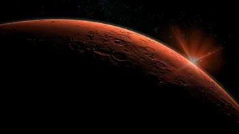 Misterul unei găuri circulare de pe suprafața lui Marte: Ce au descoperit astronomii e fascinant FOTO