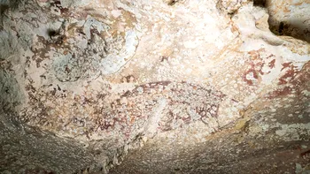 A fost descoperită cea mai veche pictură rupestră din lume: Ce ilustrează imaginile de 51.000 de ani