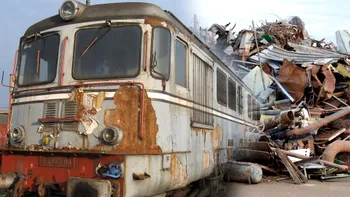 Regele Cioabă și 40 de firme ale romilor, la licitațiile ANAF pentru ”fier vechi” de la CFR. Nu mai puțin de 25 de locomotive, scoase la vânzare