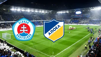 Slovan Bratislava vs. Apoel Nicosia: Slovacii în căutarea revanșei, după 13 ani de așteptare