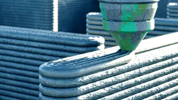 Cât costă o casă construită la imprimantă 3D, în cât timp record e gata. Maşinăria foloseşte un amestec inovator