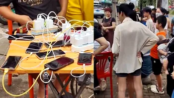 Capcanele unei societăți fără numerar: după taifunul Yagi, chinezii stau la coadă să-și încarce telefoanele. “Toți banii lor sunt în aceste dispozitive”