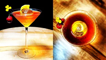 Cum faci un cocktail cu bourbon whiskey, cocos, zmeură și ”un strop” de cacao - Cocoa Goodness cu Angostura Cocoa Bitters