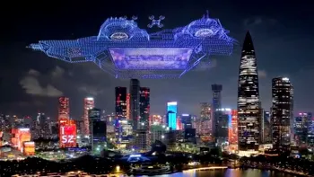 VIDEO: Spectacol impresionant cu 10.000 de drone, două recorduri mondiale Guinness doborâte la deschiderea Zilei Naționale a Chinei