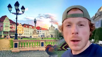 Un american la Timișoara a rămas cu gura căscată mergând pe stradă. ”Trebuie să începem să venim în România!”
