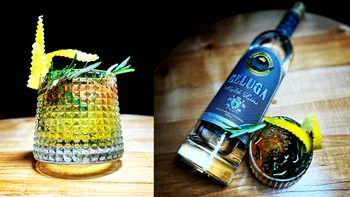 Cum faci un cocktail original cu vodcă și înțelegi de ce unele sticle sunt mai speciale, Imperial Blossom cu Beluga