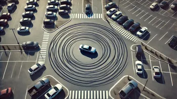 Codul Rutier 2024 - condus în parcare fără permis de conducere. Ce spune legea despre această practică populară printre învățăcei