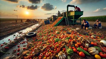 Cum au ajuns să se strice legumele și fructele românilor. Putrezesc în câmp și prin ferme, nu le cumpără nimeni