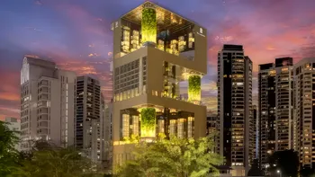 ”Cel mai bun” zgârie-nor din lume, un hotel de 140 de metri. Cum poate să aibă mai multă verdeață decât ciment
